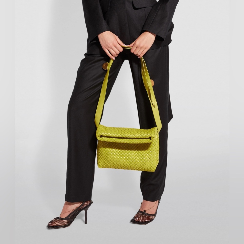 BottegaVeneta Intrecciato Fold Bag